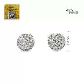 10K gold 0.25 CTW Diamond Earrings