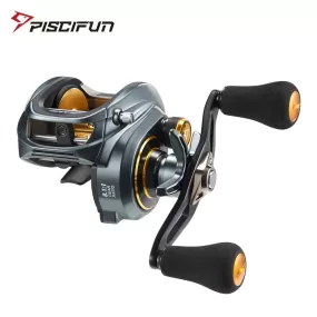 300 Low Profile Baitcasting Reel 15KG Max Drag 8 1 Bearings Aluminum Frame Freshwater Saltwater Fishing Reel