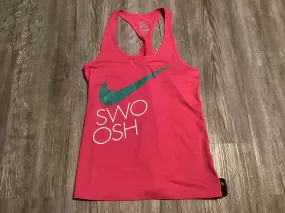 Athletic Tank Top By Nike In Pink, Size: S