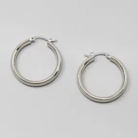 Basic Metal Hoop Earrings