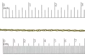 CH805, Spiral Curb Chain - Per Foot