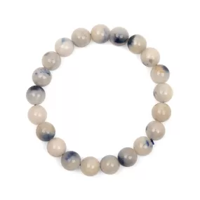 Dumortierite in Quartz- Bracelets