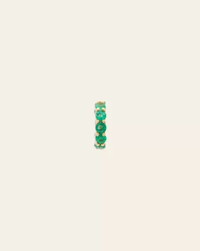 Emerald Spacer - 10k Solid Gold