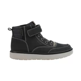 Geox Boy's (Sizes 32-35) Riddock Navy/Black Nubuck Waterproof