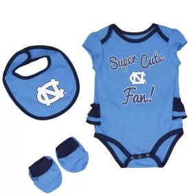 Girls' (Infant) North Carolina Trifecta Set (KQ413JQ 60)