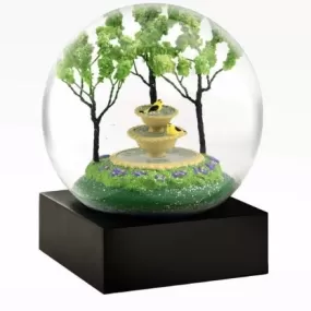 Gold Finch Snow Globe