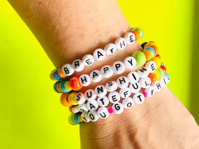 Just Say It! Word Bracelet Kit: Larger funky mix