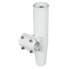 Lee's Clamp-On Rod Holder - White Aluminum - Horizontal Mount - Fits 1.315 O.D. Pipe [RA5202WH]