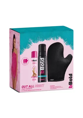 Out All Night 3 Piece Tanning Gift Set