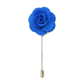 Petal Lapel Pin - Blue