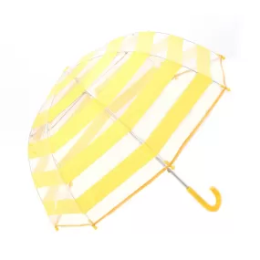 Pluie Pluie Girls Yellow Striped Umbrella