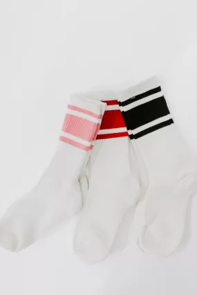 Retro Style Crew Women's Socks