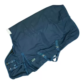 Rider's International Medium Weight Turnout Blanket in Navy - 80