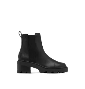 'Sorel' Women's Joan Now WP Chelsea Bootie - Black / Black